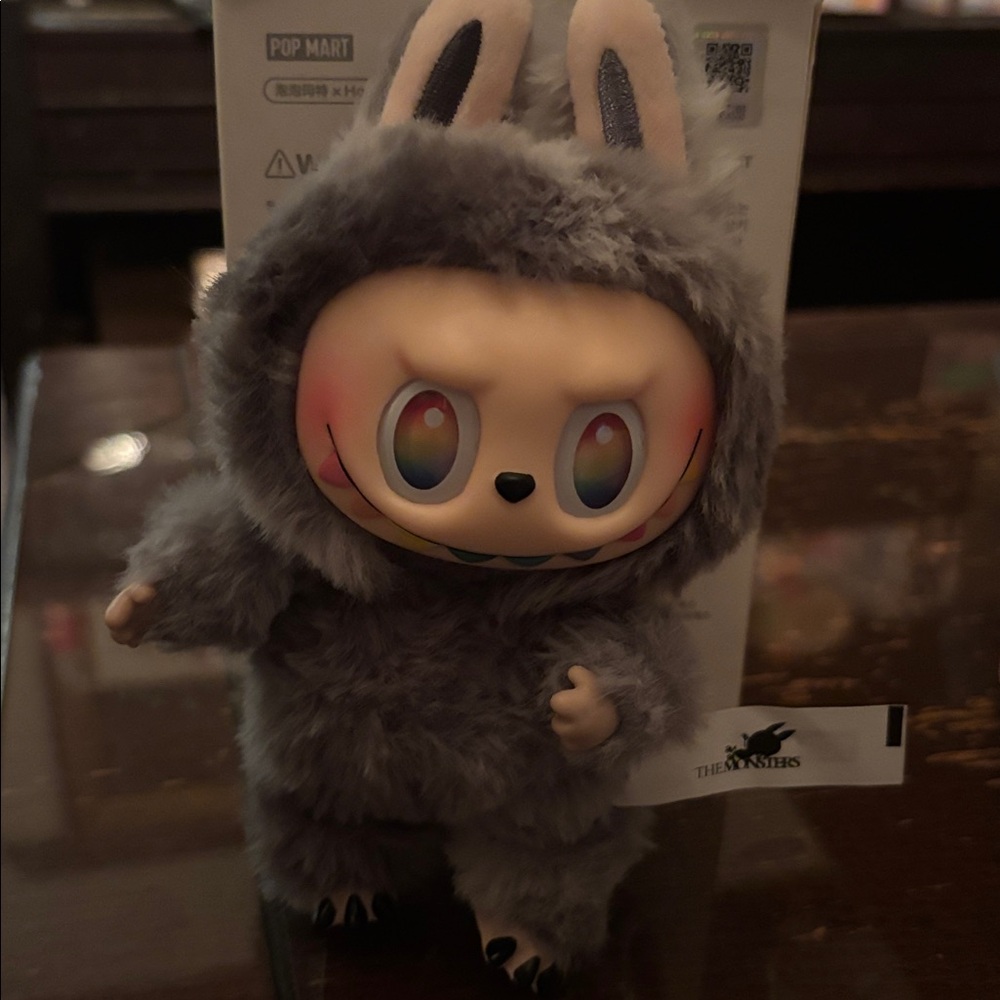 Pop Mart Authentic Labubu Monsters Big Into Energy Plush Secret ID NEW - Picture 7 of 7